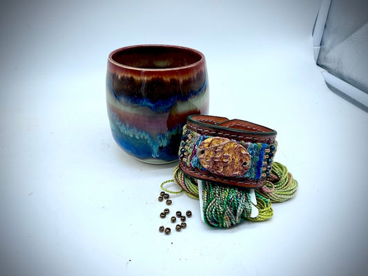 Multi-Colored Cuff Bracelet