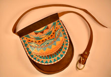 Load image into Gallery viewer, Boho Belt bag, boho fashion hip bag, Leather fanny pack, hip pouch, Leather hip bag