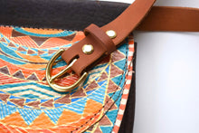 Load image into Gallery viewer, Boho Belt bag, boho fashion hip bag, Leather fanny pack, hip pouch, Leather hip bag