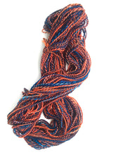 Load image into Gallery viewer, Wool roving, 8 oz, wool for spinning, fiber for spinning, hand dyed roving